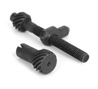 Baxnore Tensor de Ajuste de Cadena de Motosierra Profesional Construcción de Hierro Resistente Herramienta de apriete de Cadena precisa para Chino 2500 26 Lawnflite Komatsu Zenoa