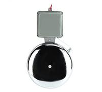 Baxnore Timbre eléctrico Multiusos de 8 Pulgadas, Alarma de señal, Sonido Fuerte y Claro para agencias de fábrica, Cable de Acero Inoxidable de 200MM