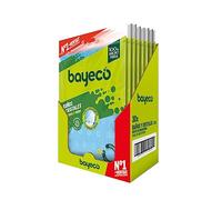 Bayeco - Caja Bayeta Baños y Cristales - Solución Espejos, Cristales y Limpieza del baño - Gran Capacidad de absorción - No Deja Marcas y Pelusas - Caja 30 uds