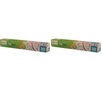 Bayeco - Vitafilm Transparente Eco-Friendly - Producto Sostenible: 65% recursos renovables - Super adherente - Se ajusta a todos los recipientes - Fácil de cortar - Color verde - Rollo de 30 metros
