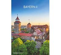 Bayern 2024 - Calendario de imágenes 23,7 x 34 cm - Calendario regional - Calendario de pared - con espacio para notas Alpha Edition