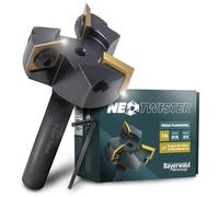 Bayerwald NeoTwister Fresa para madera - Diámetro de corte 35 mm/diámetro del vástago 8 mm - fresadora plana/fresadora de ranuras/cantos - Cuchillos intercambiables - Herramienta