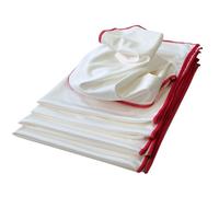 Bayeta limpiacristales de pulido seca vajillas y cristalería XL 50x70 cm Clim Profesional. Pack 5 uds
