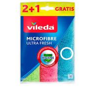 Vileda Bayeta Microfibra Ultra Fresh 2+1 EL PRECIO INCLUYE 5 UNIDADES