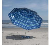 BAZAR TIMES Tommy Bahama Sombrilla Playa Piscina Camping Campo Terraza Patio. Color Azul. Parasol Quitasol Paraguas Toldo Picnic Barbacoa Bbq Acampada. 100% AUTÉNTICA Y ORIGINAL. NUEVA A ESTRENAR. PRE