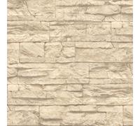 BB51152-Ladrillos Y Más Efecto De Ladrillo Beige Galerie Papel Tapiz