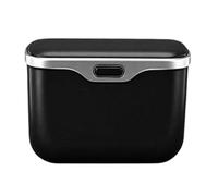 Bbajszx Contenedor de Basura para automóvil con, diseño, Black