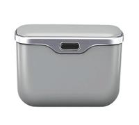 Bbajszx Contenedor de Basura para automóvil con, diseño, Gray