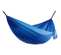 Bbajszx Hamaca de Viaje Shape para Acampar con, 210x140 Blue | Cama colgante plegable y transpirable, sencilla, con refrigeración y bolsa de almacenamiento para columpio y patio