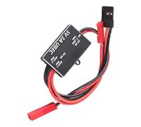 Bbajszx Módulo de Potencia de reducción UBEC Remoto Salida Reductora Regulador de 7-28 V a 5 V / 13-28 V a 12 V para Accesorios de cuadricóptero Regulador de potencial multirotor