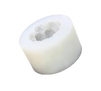 Bbajszx Molde de Silicona para Dar Forma a postres, Herramienta para Formar Alimentos Blancos de Sola cavidad para proyectos de Cocina, panaderos domésticos y Uso Artesanal