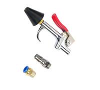 Bbajszx Soplador de Aire de dureza con boquillas y Conector para Limpieza de automóviles, inflado de neumáticos, Accesorios de compresor de Aire, Limpiador de tuberías de acondicionamiento automático