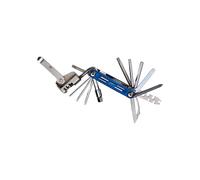 BBB Cycling - Herramienta multifunción para bicicletas Primefold - Funciones 9 en 1 - Placas laterales de aluminio anodizado duradero - Accesorios para bicicletas - XL - Plateado