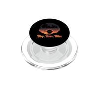 BBQ Beer Bliss Mountainous Outdoor Scene PopSockets PopGrip para MagSafe