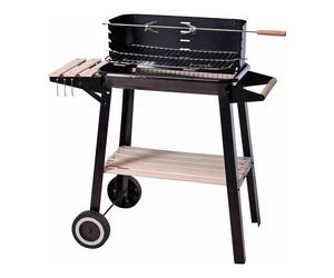 Bbq Collection Barbacoa rectangular de carbón 54 x 34 x 86,5 cm