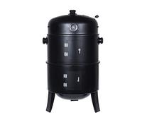 Bbq Collection Barbacoa tipo barril para ahumar Negro Ø47 x 78 cm
