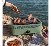 BBQ COMPACT - Barbacoa De Carbón Portátil De Baja Emisión De Humo Sage