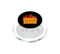 BBQ Steaming Show Flaming Piece PopSockets PopGrip para MagSafe