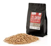BBQ-Toro Pellets de 100% Madera de Cerezo Cherry | 1 Kg | para Barbacoas, Ahumadores, Fumador, Horno de Pellets y Sistemas de Calefacción | Pellets para Barbacoa