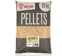 BBQ-Toro Pellets para Barbacoa de 100% Madera de Arce | 10 kg | Pellets de Arce para Barbacoa, Ahumador, Horno de Pizza de Pellets y Sistemas de Calefacción | Pellets de Madera