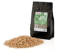 BBQ-Toro Pellets para Barbacoa de 100% Madera de Manzano | 1 kg | Pellets de Manzano para Barbacoa, Ahumador, Horno de Pizza de Pellets y Sistemas de Calefacción | Pellets de Madera