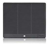 BBQ-Toro Plancha Rectangular de Hierro Fundido | 48,5 x 32 cm | Placa Reversible, Uso por Ambos Lados| Universal y Maciza | Plancha para Barbacoa de Carbón y Gas, Accesorio para Barbacoa, Sartén