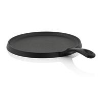 BBQ-TORO Sartén de Hierro Fundido para Crepes | Ø 26 cm | Color Negro | Curado - pre-Seasoned | Apta para Inducción, Grill, Barbacoa, Parrilla