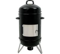 BBQ-Toro: Tambor ahumador de madera de nogal, diámetro 46 cm | Horno ahumador, tambor para ahumar