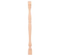 BCOATH Balaustre De Madera Maciza, Husillos De Madera, Balaustre De Madera Para Cerca Y Escalera, Postes De Gabinete Sin Pintar, Para Decoración Del Hogar
