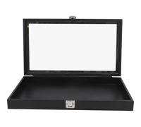 BCOATH Caja de Madera para Exhibición de Insectos con Cerradura, Diseño Elegante y Protección de Muestras, Adecuado para Decoración Interior y Coleccionistas
