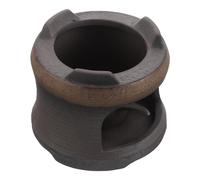 BCOATH Calentador de Té de Cerámica Estilo Japonés Base Cálida para Tetera, Calentador Portátil Calefacción a Base de Vela para Restaurante y Uso de Emergencia