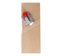 BCOATH Cepillo de Chaflán para Madera Plano de Esquina Fibra de Madera y Acero Beige para Placas de Yeso y Tablas para Bricolaje