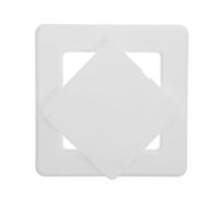 BCOATH Panel de Acceso para Placas de Yeso Blanco 15x15 Cm Instalación Sencilla y Resistente Decoloración para Proyectos de Renovación y Cuartos de Servicio