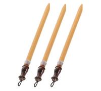 BCOATH Set de 3 Plumas de Escritura de Caña Hechas a Mano Diseño Ajustable y Agarre Cómodo para Caligrafía Japonesa y Estudio Personal