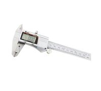 BDAYEK Pies de Rey Calibrador de luz con Pantalla Nocturna, calibrador Metal Digital, Herramientas medición Profundidad Calibre Material Acero Inoxidable, 0-150mm/6 Pulgadas(Light Caliper)