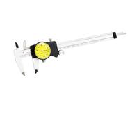 BDAYEK Pies de Rey Calibrador métrico de 0-150 Mm, Herramienta medición, calibrador Vernier Dial, a Prueba Golpes, 0,01(0-200mm 0.01mm)