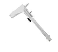 BDAYEK Pies de Rey Calibrador Vernier con Esfera de Ranura Interior, 9-150mm/200mm/300mm, 0,02mm, Garras largas, Herramientas Medida bidireccionales a Prueba Golpes(9-150mm Vernier)