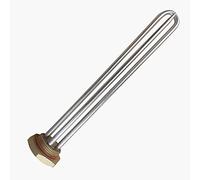 BDAYEK Piezas del Calentador de Agua Elemento Calefactor con sonda de 220 V y 1500 W, Rosca de 1 1/4" y 42 mm, Calentador de Agua de inmersión, Calentador de Tornillo con Pozo térmico.