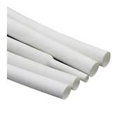 BDAYEK Tubo termorretráctil Tubo termorretráctil Blanco de 1 m, diámetro 1-50 mm, Funda Aislante for Cable, relación 2:1, Tubo for Cables, eléctrico Industrial(30MM-1M)