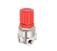 Be In Your Mind 1 regulador de presión de compresor de 1/4 pulgadas, reductor de presión de 3 agujeros AB-9051116 compatible con Stanley Bostitch compatible con Husky (dos agujeros grandes y un