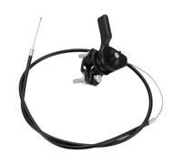 Be In Your Mind 1pieza 1m Conjunto de Interruptor de Cable Del Acelerador Placa Wacker Pieza de Repuesto Del Cable Del Acelerador Adecuado para Compactador C60 de 6,5 Hp Manillar de 22-32 Mm