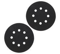 Be In Your Mind 2 Piezas Discos Protectores Adhesivos de Almohadilla de Interfaz Suave 125 mm Y 8 Orificios para Almohadilla Lijado 125 mm Y 8 Orificios Máquina Pulidora