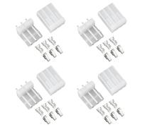 Be In Your Mind 20 Juegos de Conectores PCB de 3 Pines Y 3,96 Mm (macho/hembra) Compatible con Molex 5239