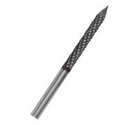 Be In Your Mind Fresa de acero de tungsteno de 6 mm x 88 mm, para reparación de neumáticos de metal duro, cabezal giratorio de carburo para taladro neumático