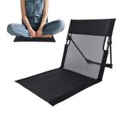 Beach Foldable Chair, Portable Floor Recliner Chair, Portable Legless Recliner Seat with Backrest Support, Adjustable Backrest Lounger Seat, Lightweight Lounger for Beach Travel Outdoor Relaxation