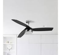 Beacon Lighting Beacon LED ventilador de techo Bronx DC motor silencioso 132 cm CCT