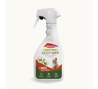 Beaphar Keep Off Spray Exteriores para Gatos - Antiarañazos y marcajes - Educador y Repelente - hasta 3 Meses de Protección - con Aceites Esenciales - para Jardín y Terraza - 500ml