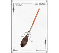 Beast kingdom toys harry potter - bolígrafo con escoba volante, 29 cm