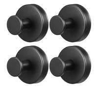 Beatifufu 4piezas Ganchos de Succión Acero Inoxidable Perchas para Toallas Cocina y Baño Soporte Resistente sin Taladro para Paredes Lisos Colgadores Multifuncionales para Puertas Armarios