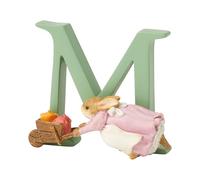 Beatrix Potter - Letra M con figura de Cecilia Perejil
